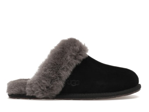 UGG Scuffette II Slipper - Black/Grey (Women's)